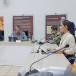Encabeza Evelyn Salgado sesión de la Mesa de Coordinación para atender a la población por presencia de lluvias