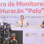 Huracán Polo genera lluvias en costa de Guerrero; gobernadora Evelyn Salgado mantiene alerta preventiva 