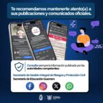 El gobierno estatal pide a la población verificar cuentas oficiales para constatar la suspensión de clases en Guerrero 
