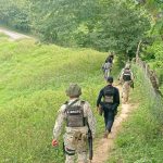Policía Estatal y fuerzas de seguridad federales mantienen acciones de seguridad en el municipio de Juan R. Escudero