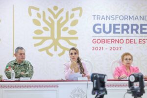 Evelyn Salgado refuerza estrategia de seguridad en la Mesa de Coordinación para la Construcción de la Paz de Guerrero